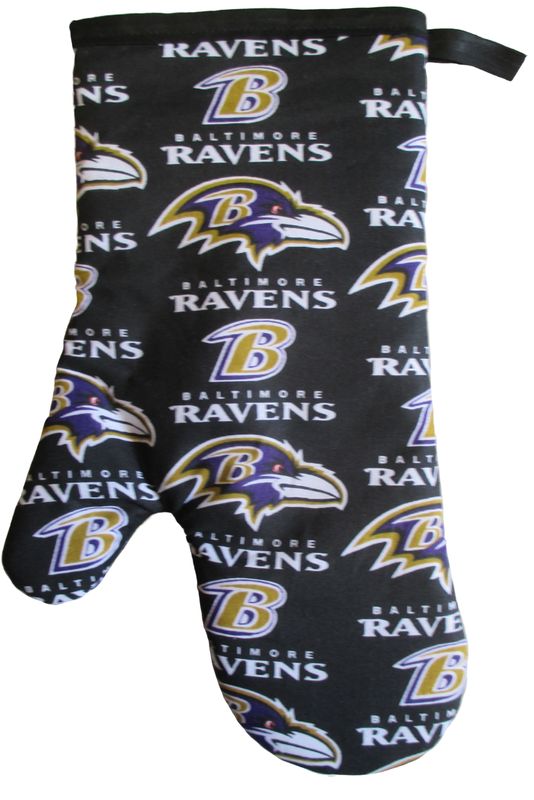 Ravens 3 Piece Kitchen Gift Set, with Personalized Towel