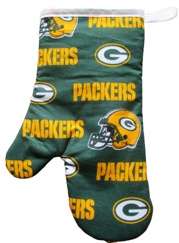 Packers 3 Piece Kitchen Set, with Personalized Towel