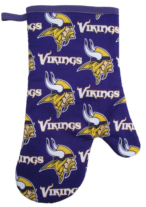 Vikings 3 Piece Kitchen Gift Set, with Personalized Towel.
