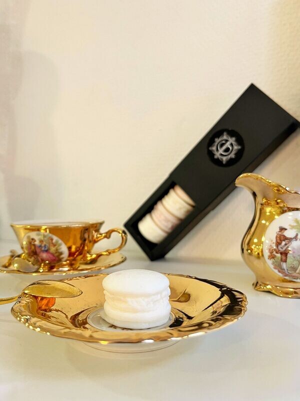 Coffret de macarons de cire parfumés