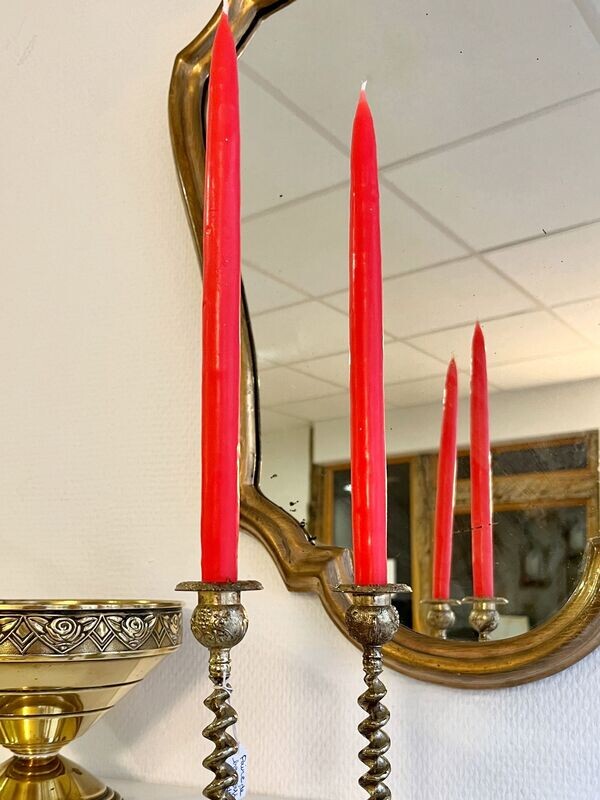 Chandelles coloris Rouge X 2