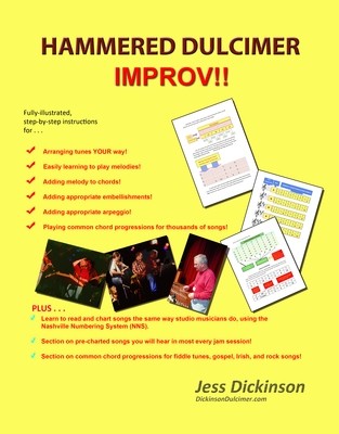 HAMMERED DULCIMER IMPROV  - for intermediate players -------- DIGITAL VERSION ONLY ---------PAPER BOOKS SOLD OUT!