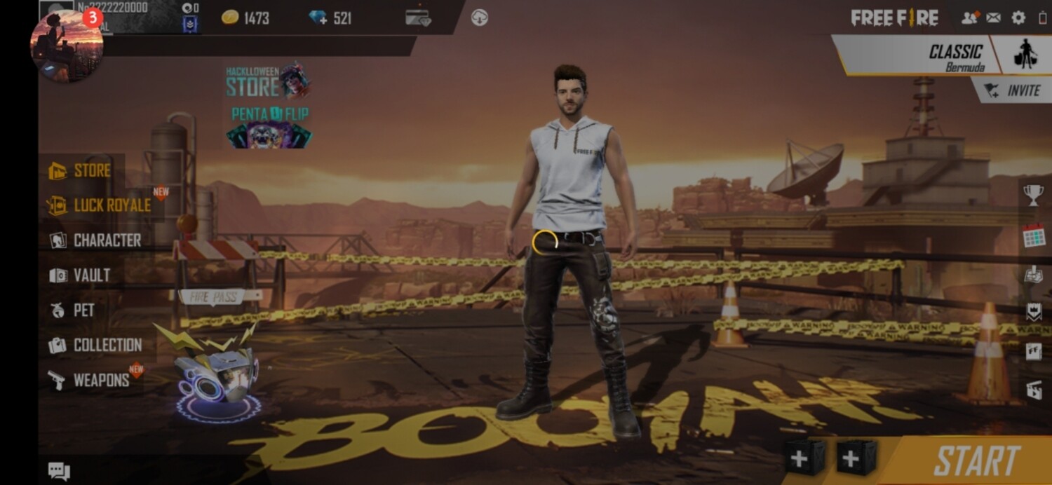 1060 Free Fire Diamonds