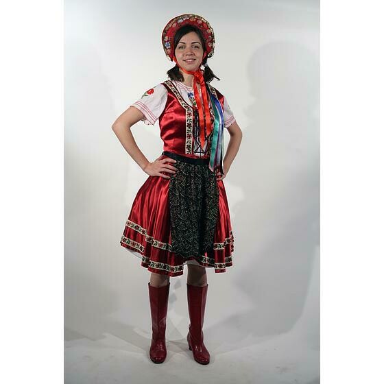 Robe folklorique Hongroise rouge
