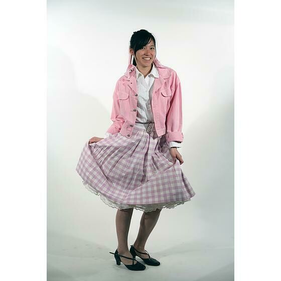 Ensemble vichy rose