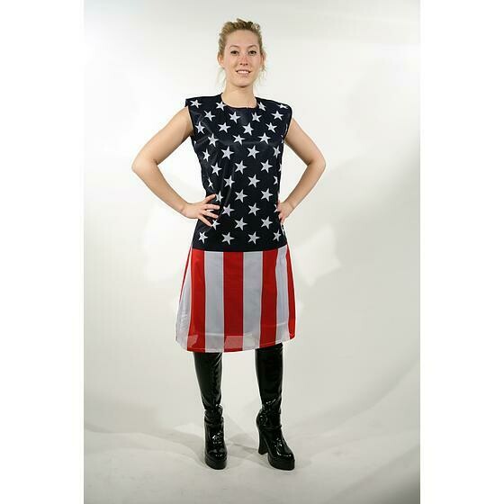 robe drapeau USA