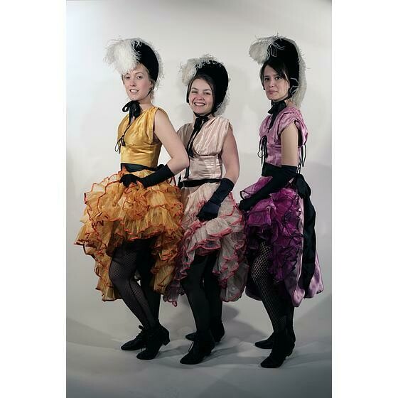 French Cancan 2  pièces couleur
