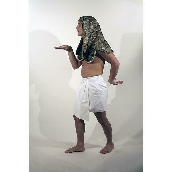 Egyptien torce nus