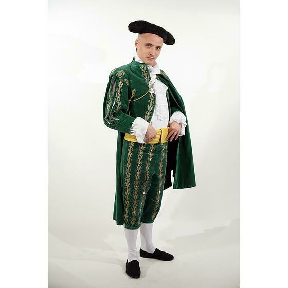 Toréador velours vert