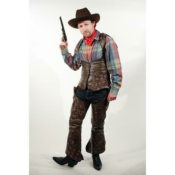 Cow boy effet peau de serpent