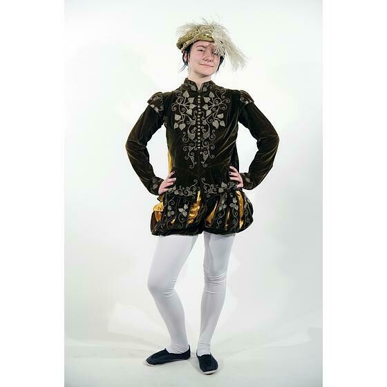 Henri III velours kaki