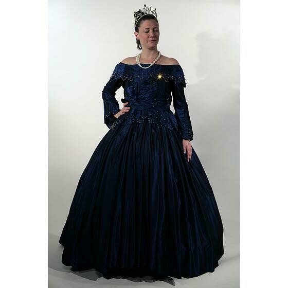 robe bleu nuit toupie