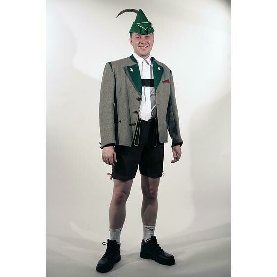 tyrolien veste grise