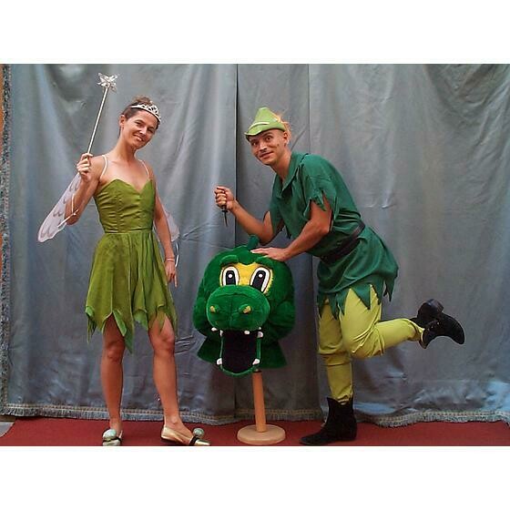 Fée Clochette et Peter Pan