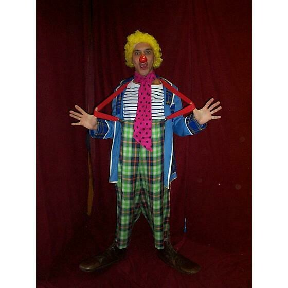 clown august veste bleu