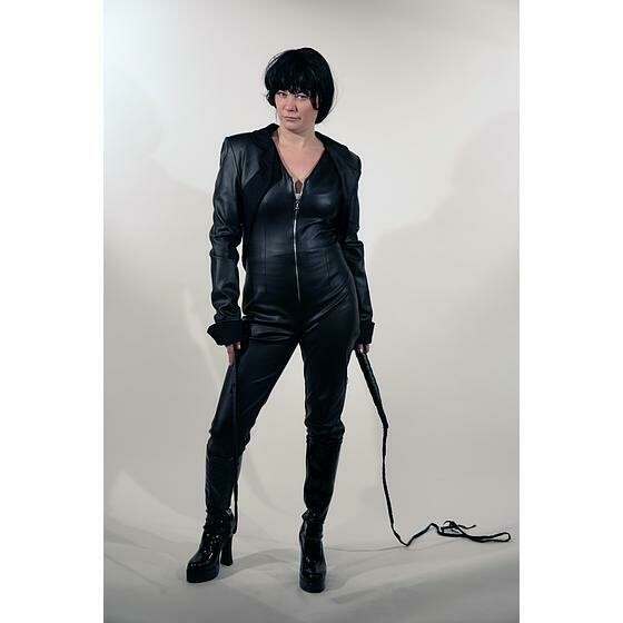Ensemble cuir femme