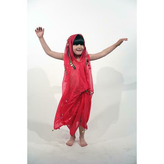 danseuse oriental rouge