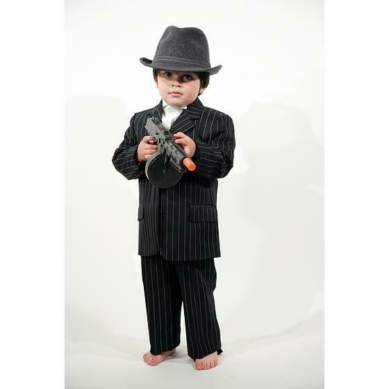 1925 enfant noir rayé