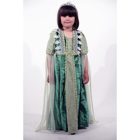 robe 1er empire verte päle
