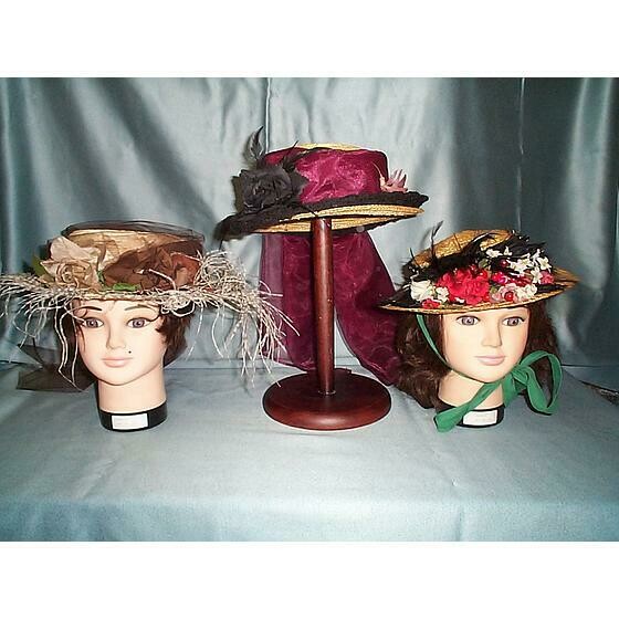 canotier 1900 féminin