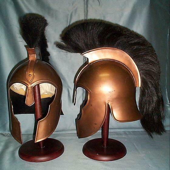 casque antique Grèc