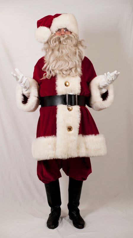 Père Noël US velours