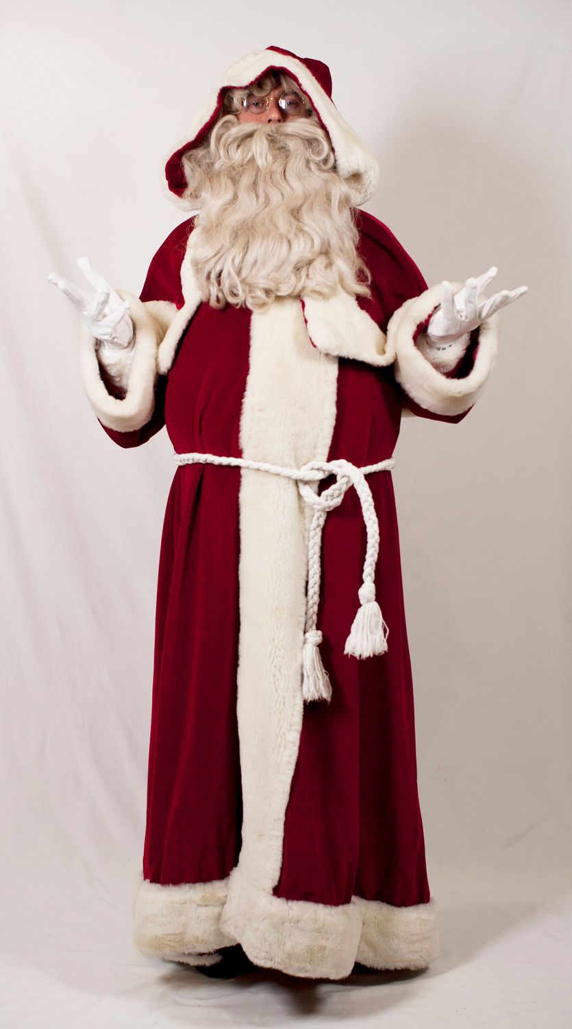 Père Noël français velours