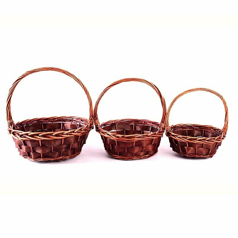 סט סלסלאות עם ידית 3 יח'