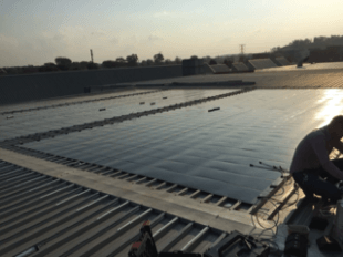 PV Aufsatz auf Solarabsorberanlage - Classic Solar TPE