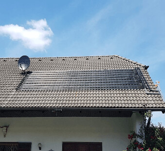Solarabsorberanlage Solkav CoEX – Dachsystem