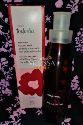 Natura Tododia Body Splash Cereza y Avellana 200 ml