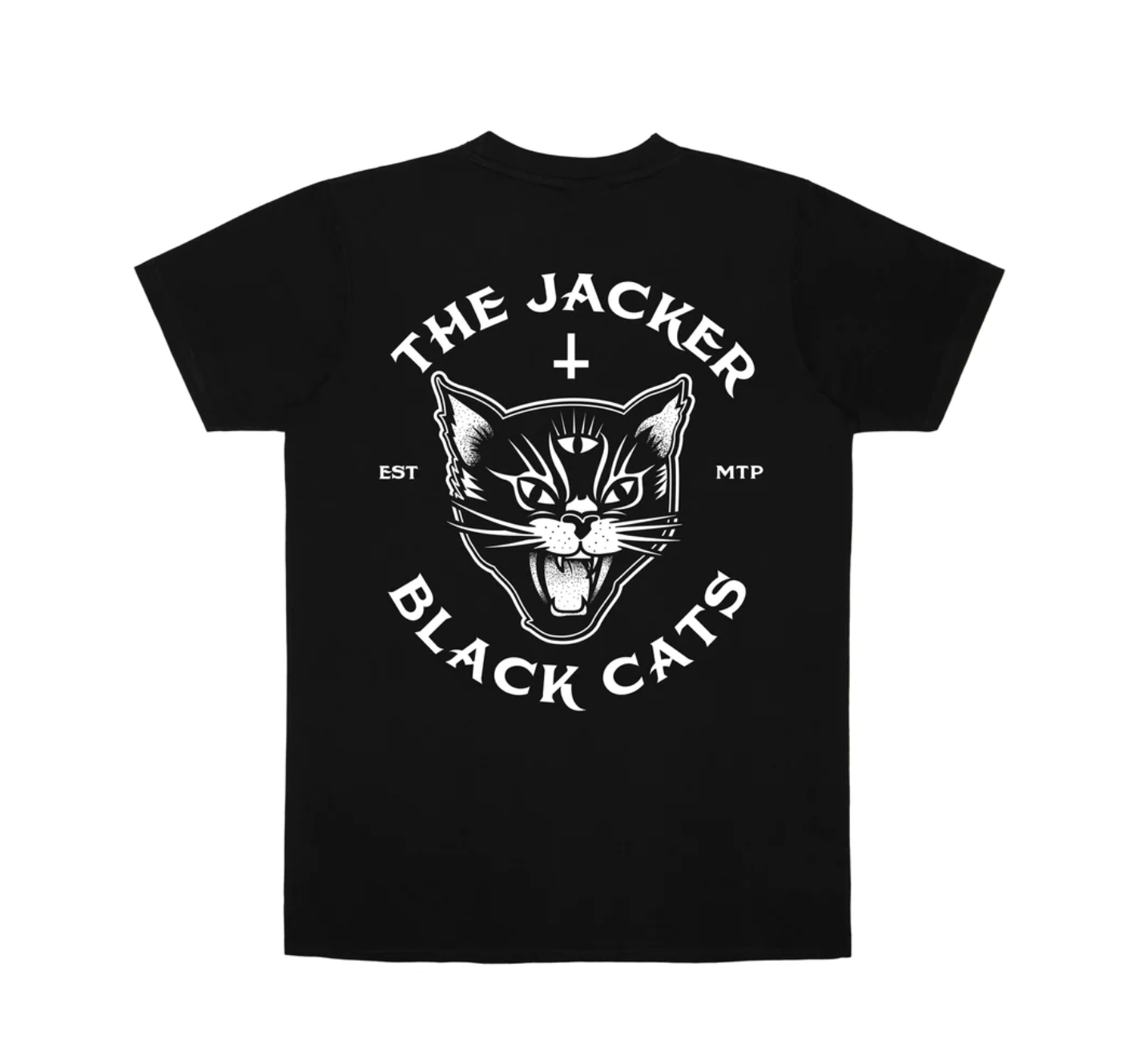 Jacker Black Cats T-Shirt Black