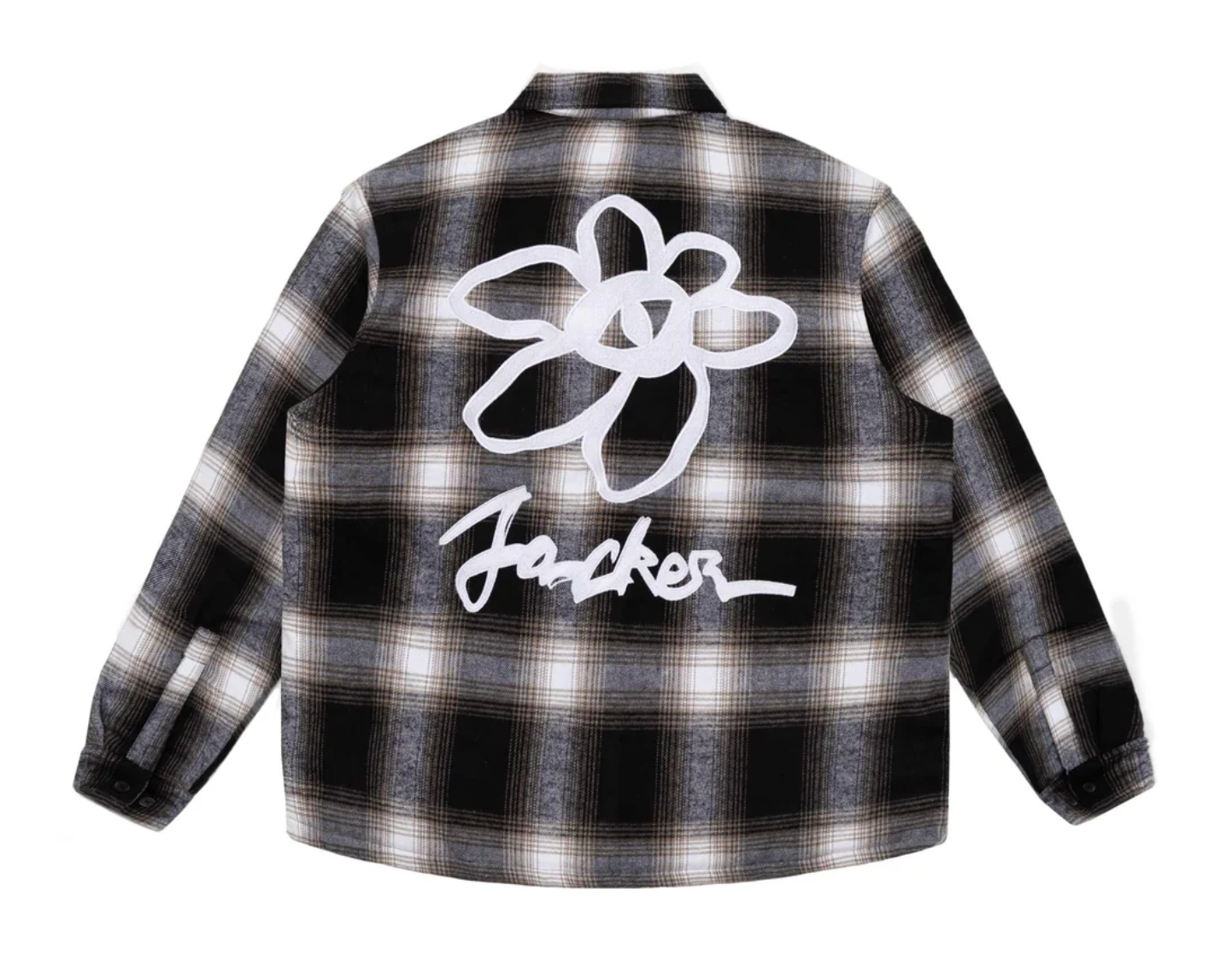 Jacker Flower Tartan Overshirt - Multi