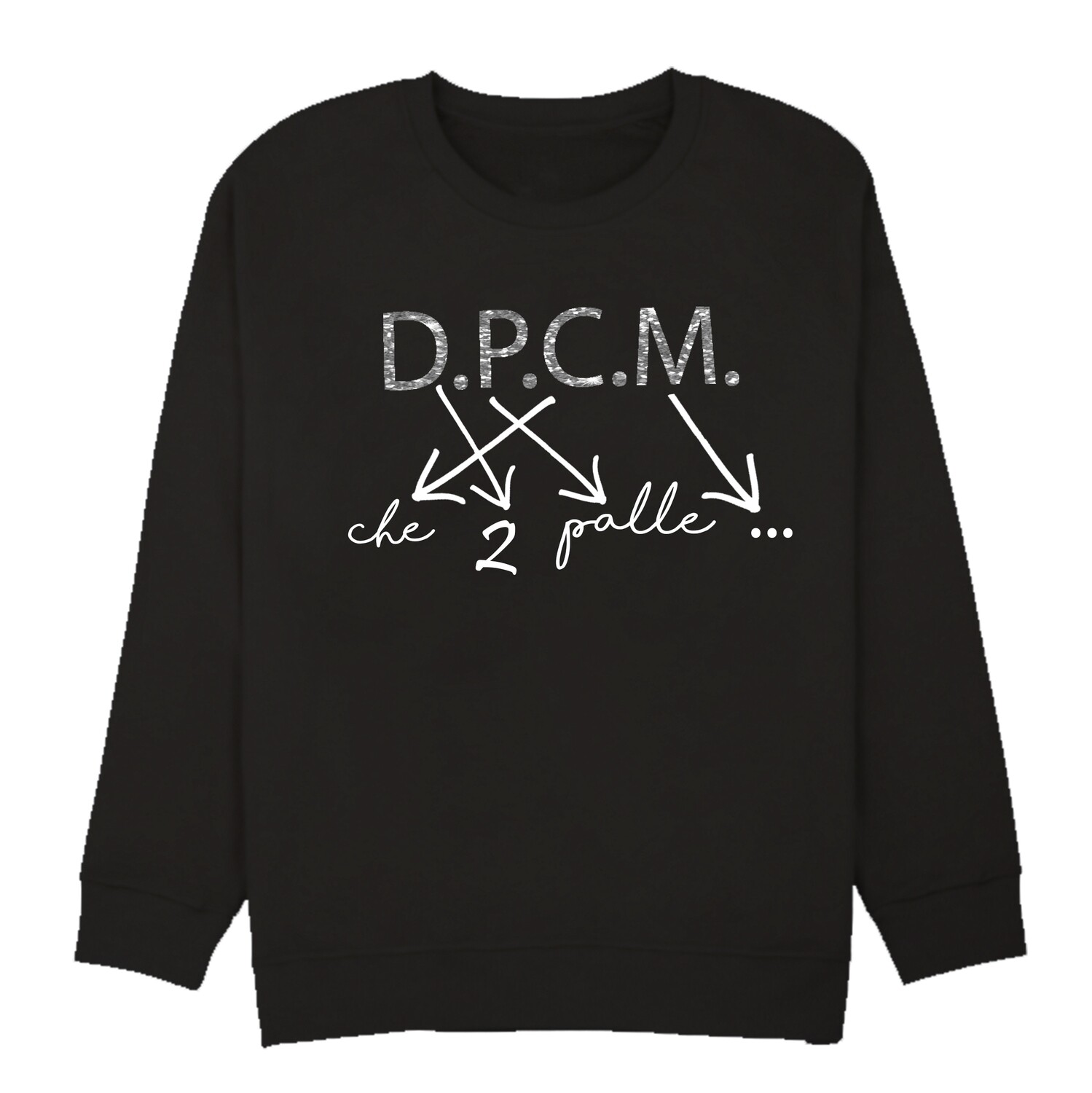 FELPA DPCM - SPEDIZIONE GRATUITA