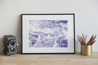 Nuages I - Tirage Fine Art