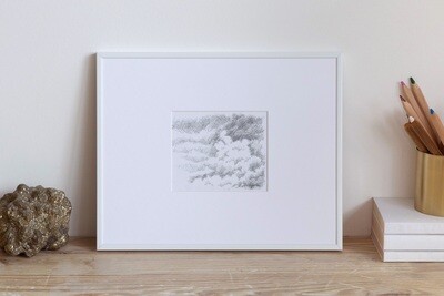 Nuages IX - Dessin original