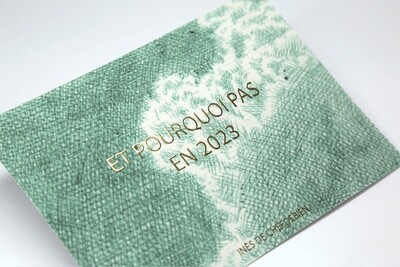 Carte de voeux - ET POURQUOI PAS EN 2023