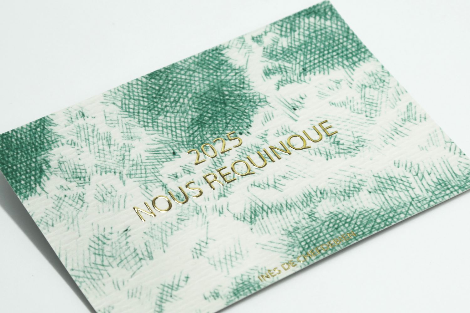 Carte de voeux - 2025 NOUS REQUINQUE