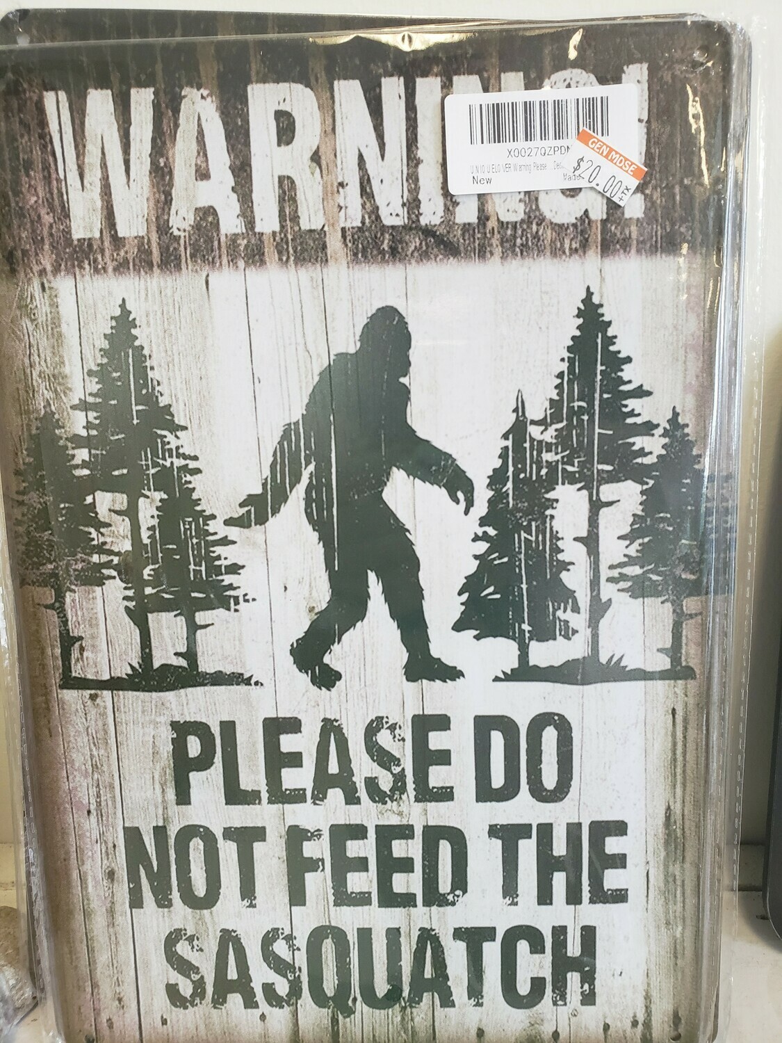 Do Not Feed Big Foot