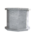 Soapstone Octagon Urn