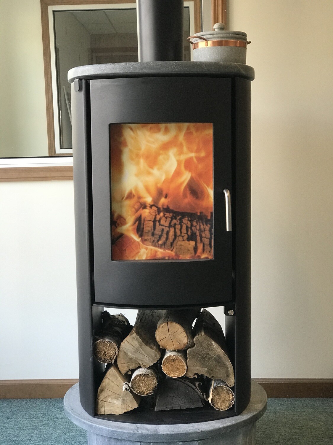 N-65S Wood Stove with Soapstone
