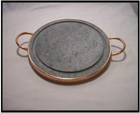 Circular Grilling &amp; Serving Stones