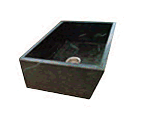 The Philadelphia Pitched Front Farm Soapstone Slab Sink