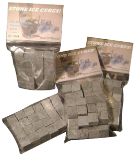 Soapstone Ice Cubes