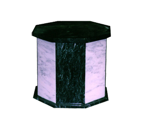 VT Verde Antique &amp; Danby Marble Octagon Urn