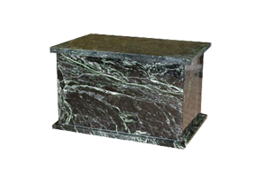 VT Verde Antique Marble Traditional Urn