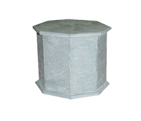 Vermont Green Slate Octagon Urn