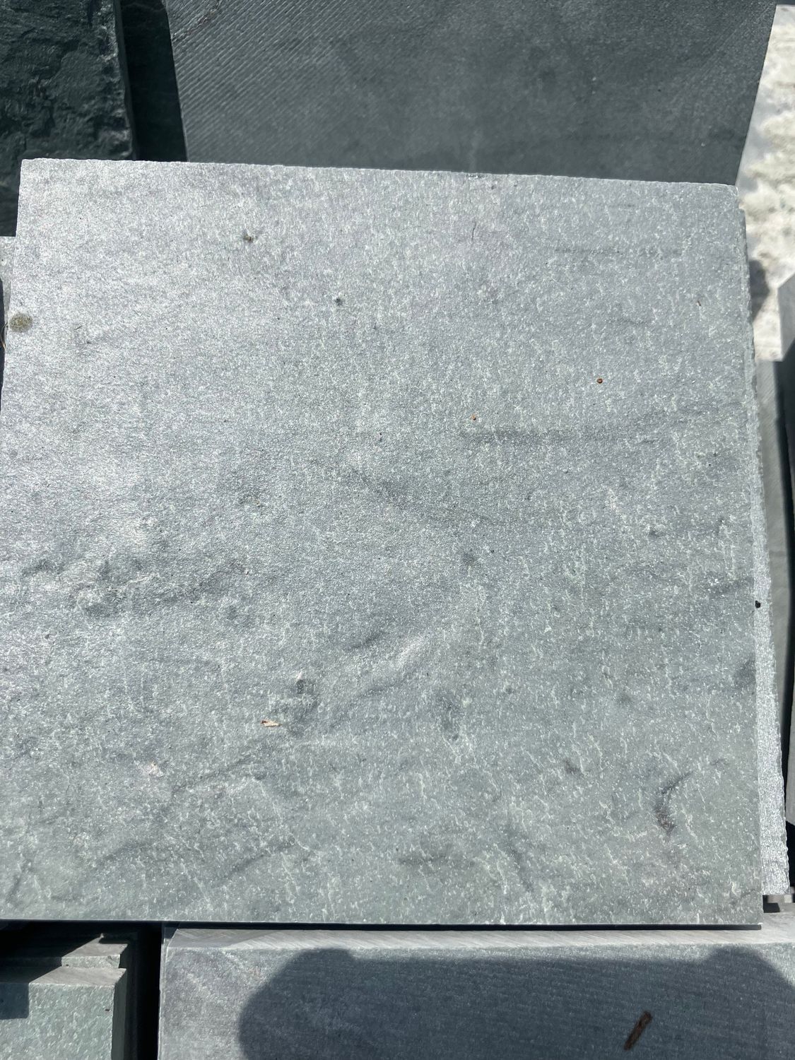 4&quot; x 4&quot; Green Vermont Slate Tiles