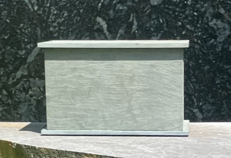 Vermont Green Slate Traditional Urn