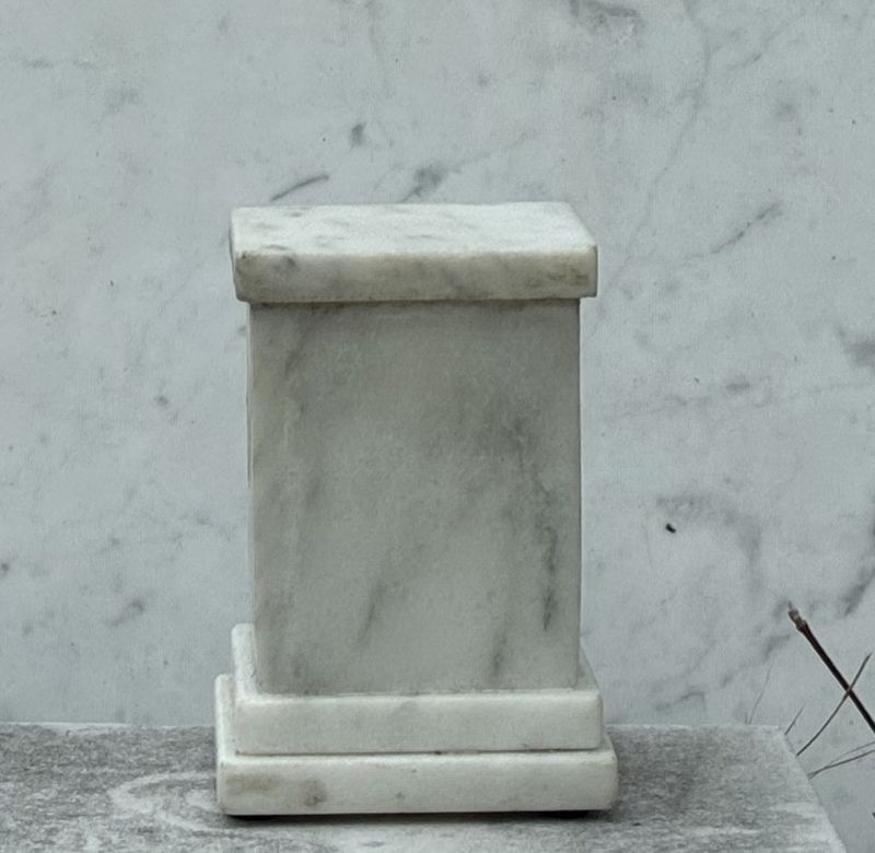 Marble Pedestal Keepsake Urn